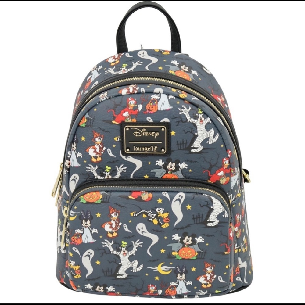 Mickey and Friends Not So Scary Halloween Loungefly Mini Backpack